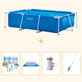 Intex Rechthoekig Frame Zwembad - 300 x 200 x 75 cm - Blau