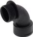 Wiska 10110784 Wartel haaks M20 Polyamide Zwart (RAL 9005) 10 stuk(s)