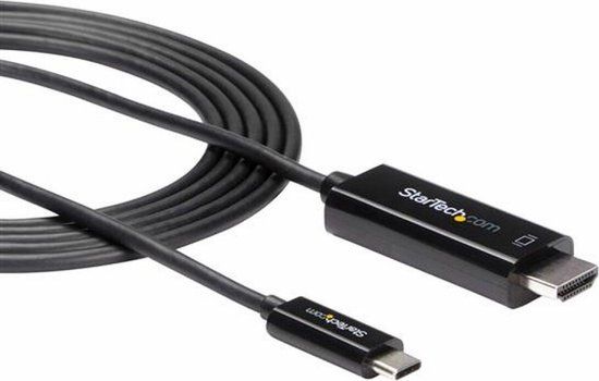 StarTech.com USB C to HDMI Adapter - 2m - Black