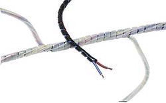 HellermannTyton Spiraalslang 10 tot 100 mm Zwart 30 m