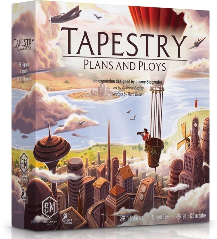 Stonemaier Games Tapestry - Plans & Ploys Expansion