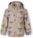 Minoti softshell zomerjas jongens met vliegtuigprint - met capuchon