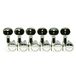 Graph Tech PRN-2731-N0 Ratio Electric stemmechanieken 6-in-line met classic buttons nikkel