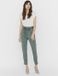 Vero Moda Vmeva Hr Loose Paperbag Pant Noos 10205932 Vert Femmes W30 x L34