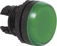 BACO BAL20SE20 Lampe de signalisation Bague frontale en plastique Vert 1 pièce