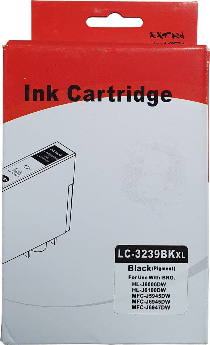 Huismerk Brother LC-3239XLBK cartridge zwart