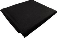 Stof Tafelkleed rond - D180 cm - zwart