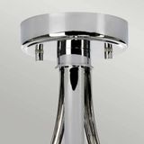 Elstead Lighting LED Badkamerarmatuur Falmouth | 3W 3000K 900Lm 830 | IP44 | Dimbaar | Polished Chrome/ Black Shade