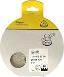 Klingspor Schuurpapier Rond 150mm Klittenband 6 Gaten - 5 Stuks P180