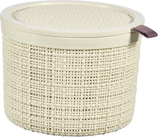 Curver Jute Mandje - Rond - 2L - Offwhite