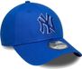New Era 9forty® New York Yankees Cap Blauw Katoen MLB Baseball Cap voor Mannen