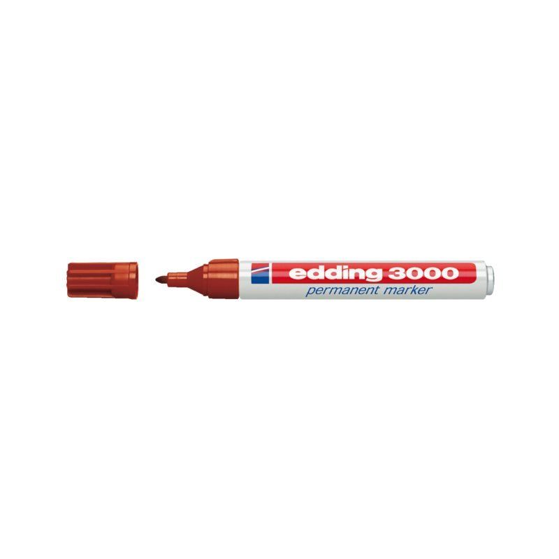Edding Viltstift 3000 rond bruin 1.5-3mm