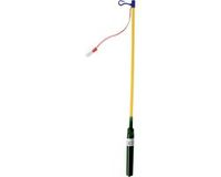 Tender Toys Lampionstokje - groen - met LED lichtje - 50 cm