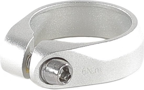 - Tom Zadelpenklem Met Bout 31 8 Mm Zilver