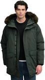 Superdry Everest Parka Veste Avec Fausse Fourrure Sac Duffel Homme Vert M