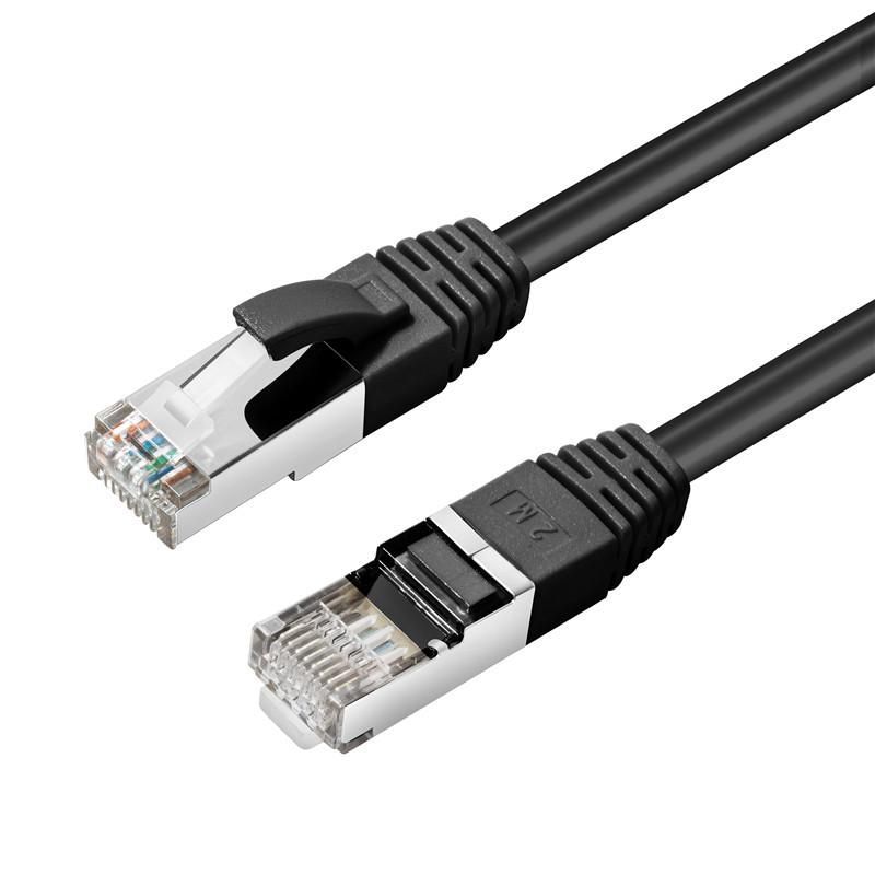 Microconnect SSTP6015S netwerkkabel Zwart 1,5 m Cat6 S/FTP (S-STP)