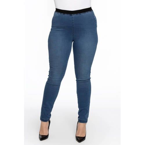 Yoek High Waist Skinny Jegging - Light Denim