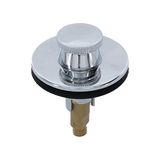 Vervangende Tub Drain Stopper Cartridge-CHROME TUB STOPPER