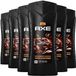 Axe 5-in-1 Shampoo & Shower Gel Dark Temptation - 6 x 400 ml