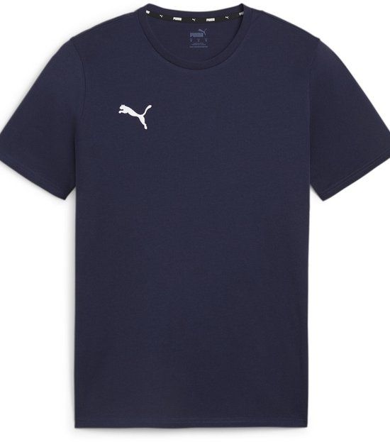 Puma Teamgoal Casuals T-shirt Heren M Navy-Puma White