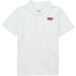 Levi's Lvb Back Neck Tape Polo 9ea893 T-shirt voor jongens, Wit.