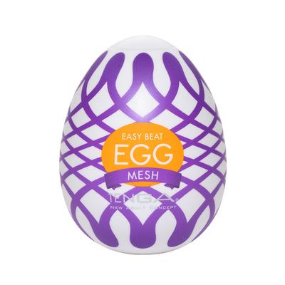 Tenga Egg Mesh - Egg Masturbator - Thermoplastische elastomeer (TPE)