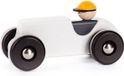 BAJO voiture rétro en bois - blanc