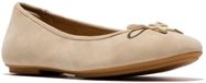 FitFlop Dames ballerina's Delicato cappuccino Leer Maat 42