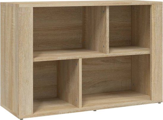 vidaXL Dressoir 80x30x54 cm Sonoma Eikenkleurig