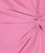 Esqualo Robe portefeuille bouton manche courte rose