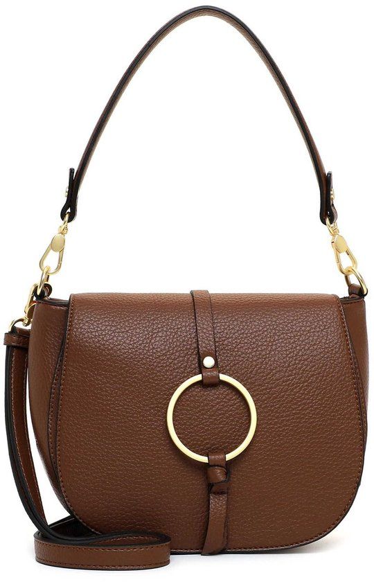 Tamaris schoudertas Maischa Crossover Bag Cognac