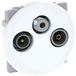 Comete Prise TV-FM-SAT - Comete Blanc