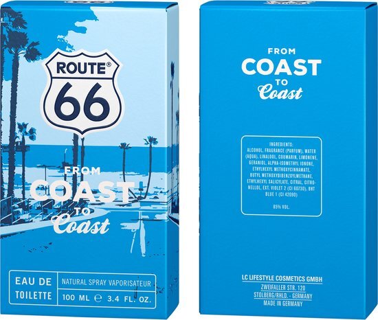 Route 66 From Coast to Coast eau de toilette spray
