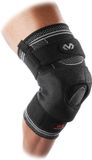 McDavid ELITE Engineered Elastic™ Kniebrace met Dual Wrap en Scharnieren Zwart M