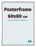 yd. Cadre pour affiche 60x80 cm Plastique Argent Brillant Paris