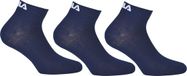 Fila 3 paar unisex trainingssneakersokken kwartsokken F9300