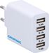 Grundig USB Lader 4 Poorten - Wit