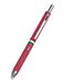 QUADRA designpen 4 functies schacht van rubber metaal, roze fuchsia