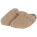 Apollo teddy pantoffels zand