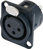 Neutrik XLR mounting socket 3pin NC3FDL-1-BAG