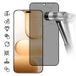 Honor Protecteur d'Écran Honor 600 Lite en Verre Trempé Privacy Full Cover - Bord Noir