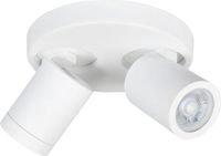 HighLight badkamer spot Oliver 2L rond IP44 - wit