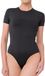 PIECES Gladde body korte mouw - PCADINA - Zwart / M