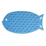 MSV Badmat, vis, blauw, rubber, calciumcarbonaat