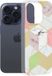 Techsuit Housse arrière en marbre pour Apple iPhone 15 Pro - Violet Hex