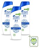 Head & Shoulders 3 x Classic 2-en-1 shampoo antipelliculaire, 400 ml - grand emballage