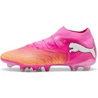 PUMA Unisex Future 9 PRO FG/AG voetbalschoen, Poison Pink-Sun Stream-Bright Aqua White, 9.5 UK