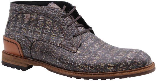 Floris van Bommel Heren Schoenen Bruin Maat 45