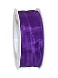 Präsent Lyon Bedraad Taflint Violet 40 mm Breedte, 25 m Lengte