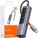 MCDODO Adaptateur USB-C vers Ethernet Gigabit RJ45 avec 3 ports USB 3.0 et 100W Power Delivery